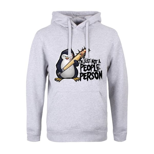 Psycho Penguin Mens Just Not A People Person Hoodie