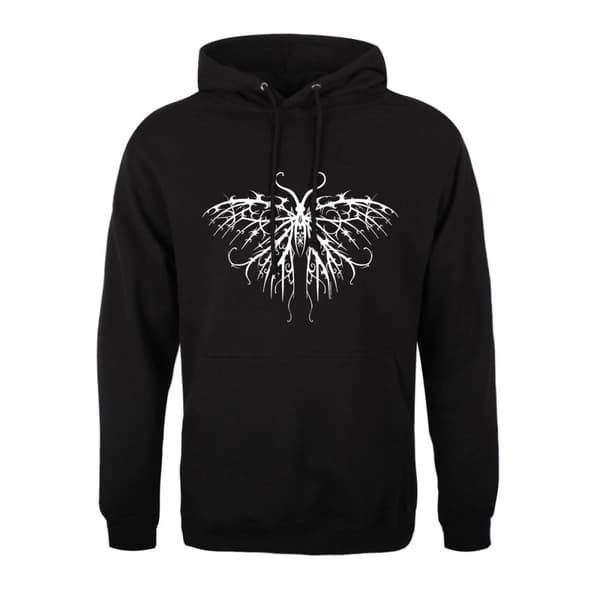Unorthodox Collective Mens Skeletal Butterfly Hoodie