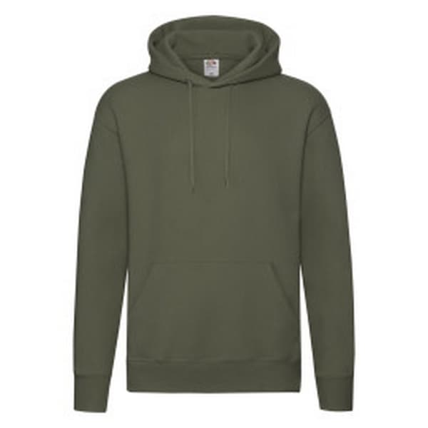 Fruit of the Loom Mens R Hoodie Classic Olive S