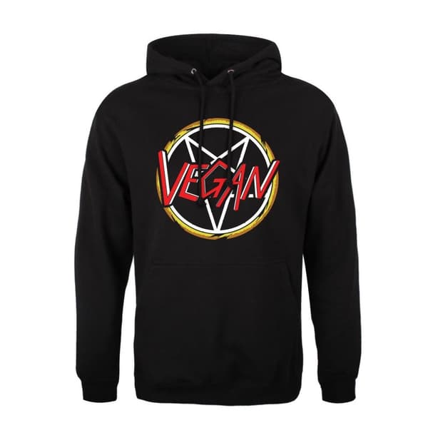 Grindstore Mens Metal Vegan Hoodie