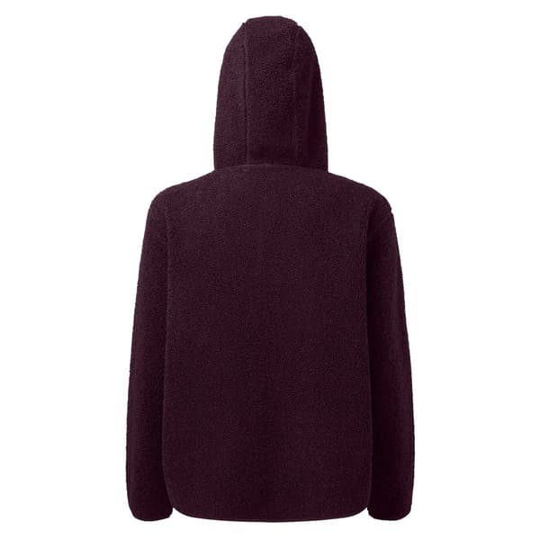 TriDri Kvinnor/Damer Sherpa Fleece Quarter Zip Hoodie med dragkedja