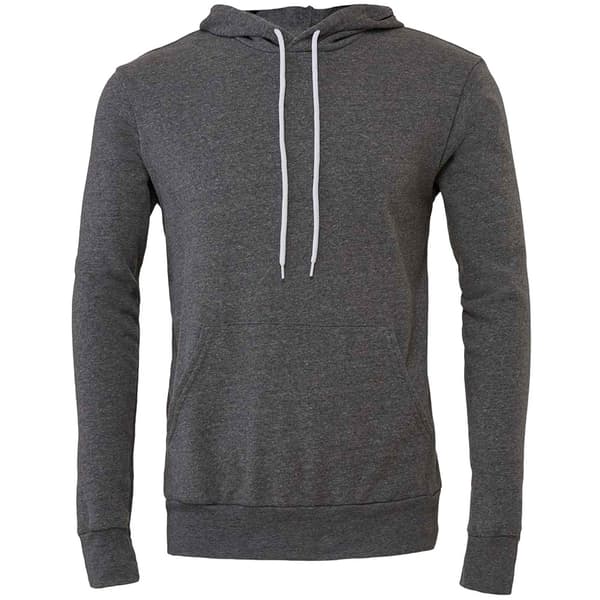 Bella + Canvas Unisex hættetrøje i polycotton til voksne