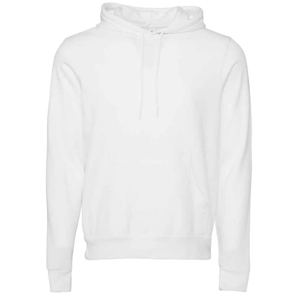 Bella + Canvas Unisex hættetrøje i polycotton til voksne