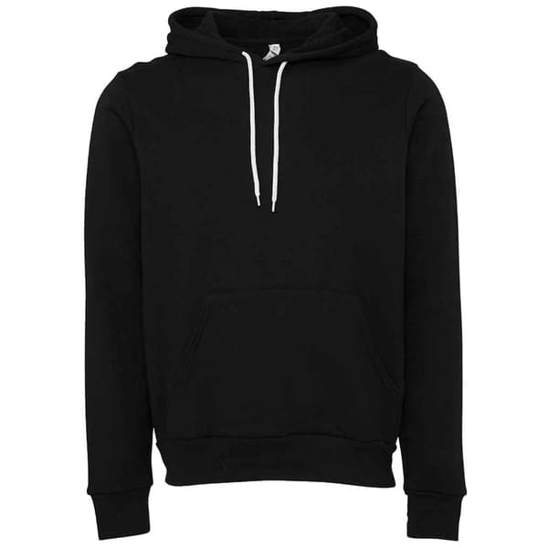 Bella + Canvas Unisex hættetrøje i polycotton til voksne