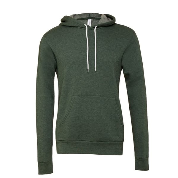 Bella + Canvas Unisex hættetrøje i polycotton til voksne