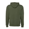 Miniatyrbild 2 av 3: Bella + Canvas Unisex vuxen Polycotton Pullover Hoodie för vuxna