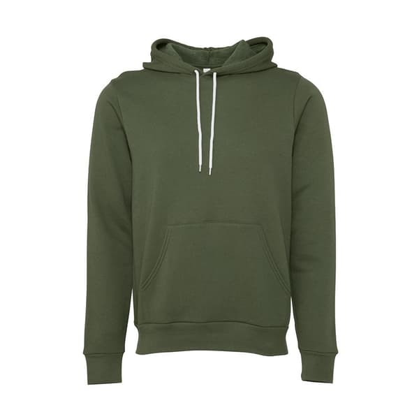 Bella + Canvas Unisex vuxen Polycotton Pullover Hoodie för vuxna