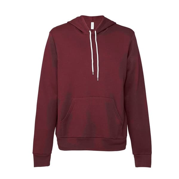 Bella + Canvas Unisex hættetrøje i polycotton til voksne