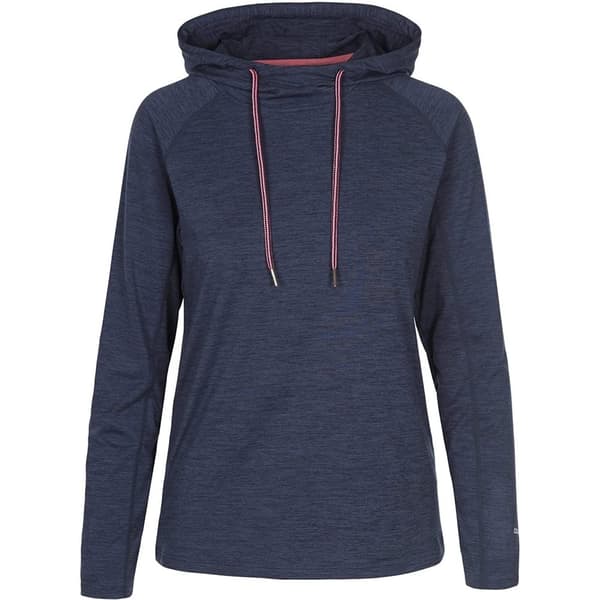 Trespass Womens/Ladies Hattie Active Hoodie Navy Marl 12 UK