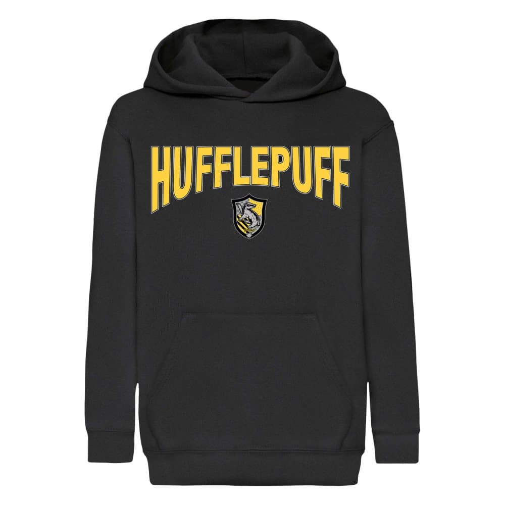 Harry Potter Hufflepuff Shield Hoodie för pojkar