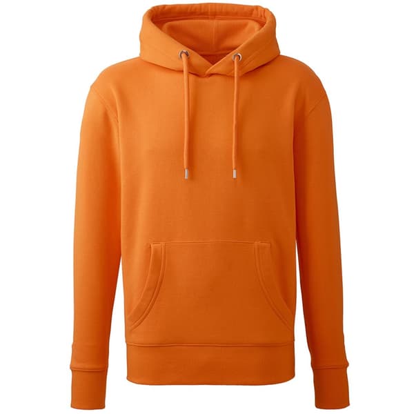 Anthem Mens Organic Hoodie Orange M