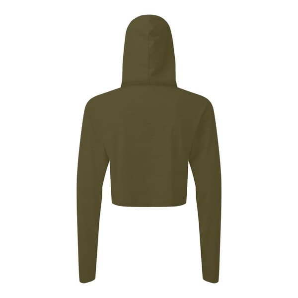 TriDri Kvinnor/Damer Cropped långärmad T-Shirt