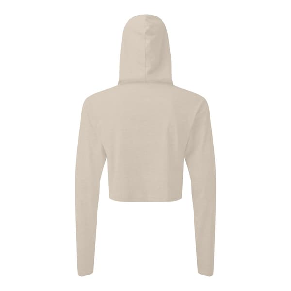 TriDri Kvinnor/Damer Cropped långärmad T-Shirt