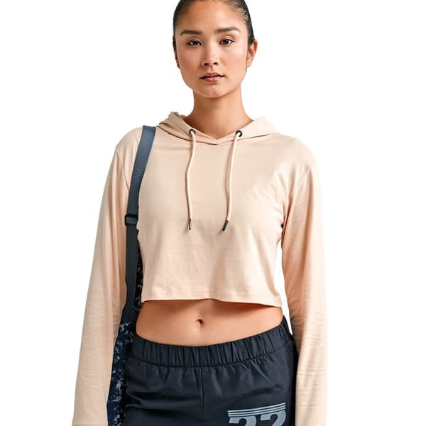 TriDri Kvinnor/Damer Cropped långärmad T-Shirt
