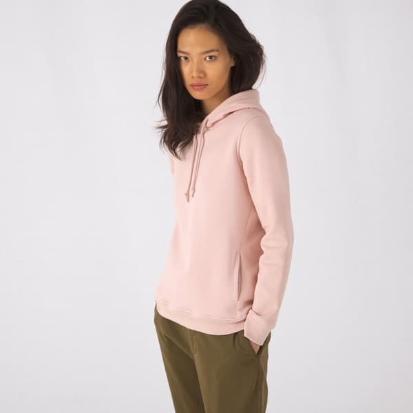 B&C Kvinnor/Damer Organic Hoodie
