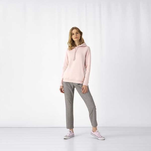 B&C Kvinnor/Damer Organic Hoodie