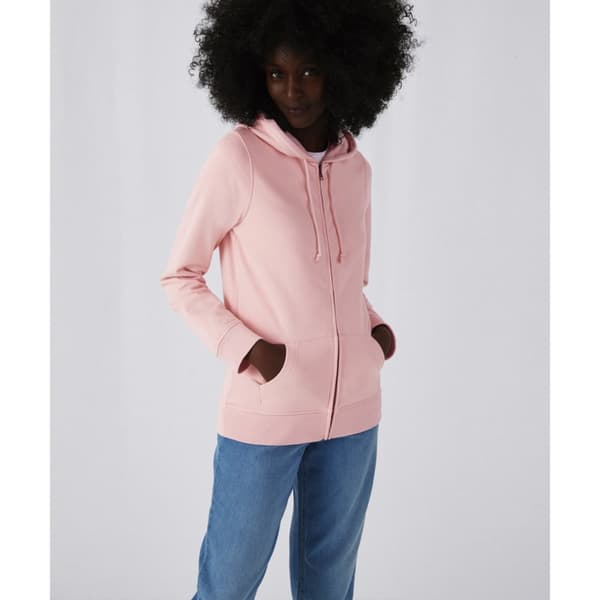 B&C Womens/Ladies Organic Hoodie