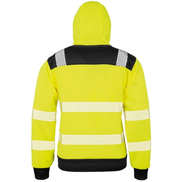 Result Genuine Recycled Mens Robust Safety Zipped Hoodie