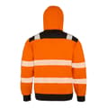 Miniatyrbillede 2 af 3: Result Genuine Recycled Robust sikkerheds hættetrøje med lynlås til mænd