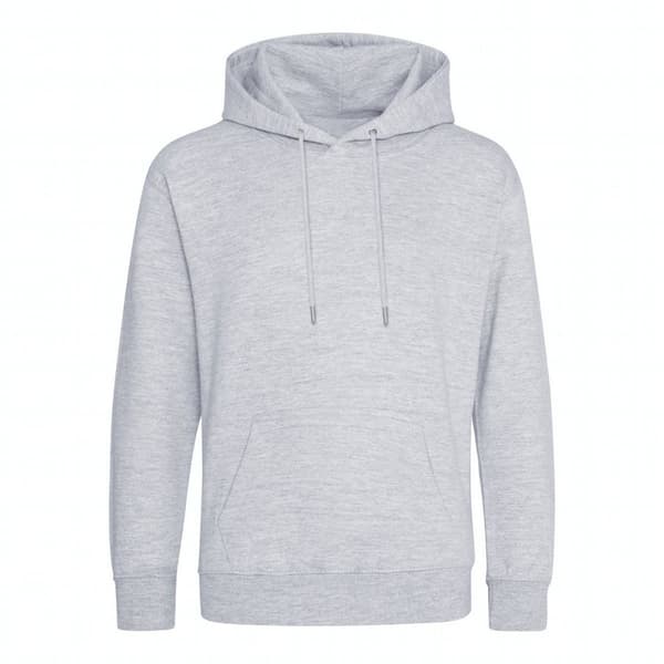 Awdis Mens Organic Hoodie Grey Heather 3XL