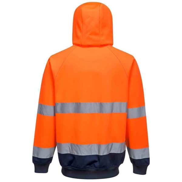 Portwest Mens Two Tone High-Vis Hoodie