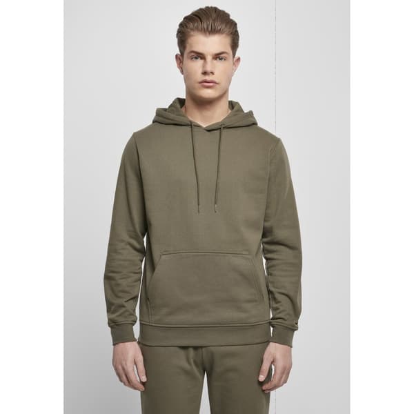 Build Your Brand Basic Hoodie för män
