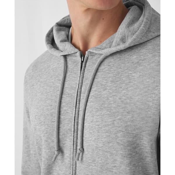 B&C Mens Organic Zipped Hoodie