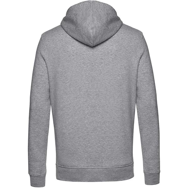 B&C Mens Organic Zipped Hoodie