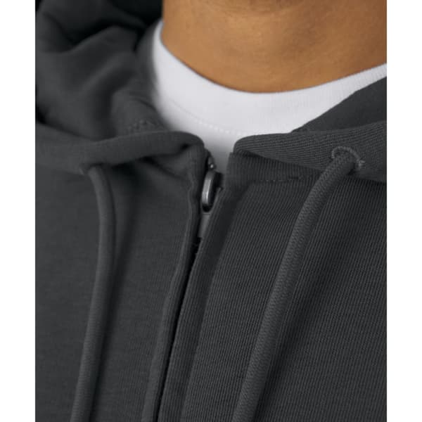 B&C Mens Organic Zipped Hoodie