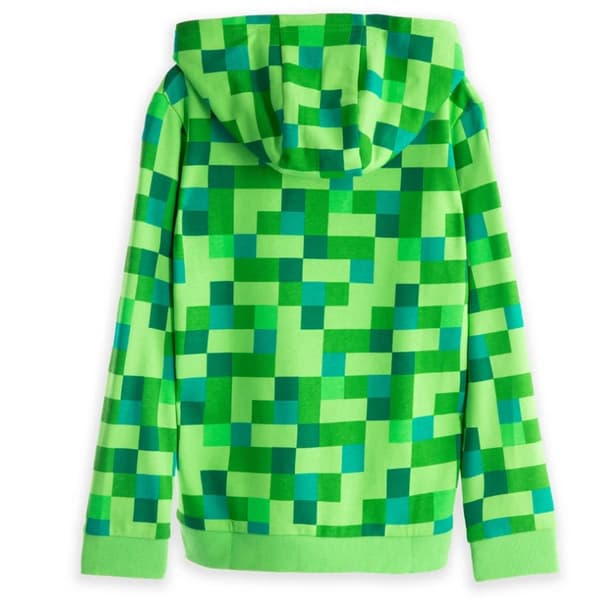 Minecraft Barn/pojkar Creeper Character Hoodie