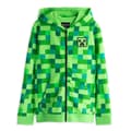 Miniatyrbild 1 av 2: Minecraft Barn/pojkar Creeper Character Hoodie