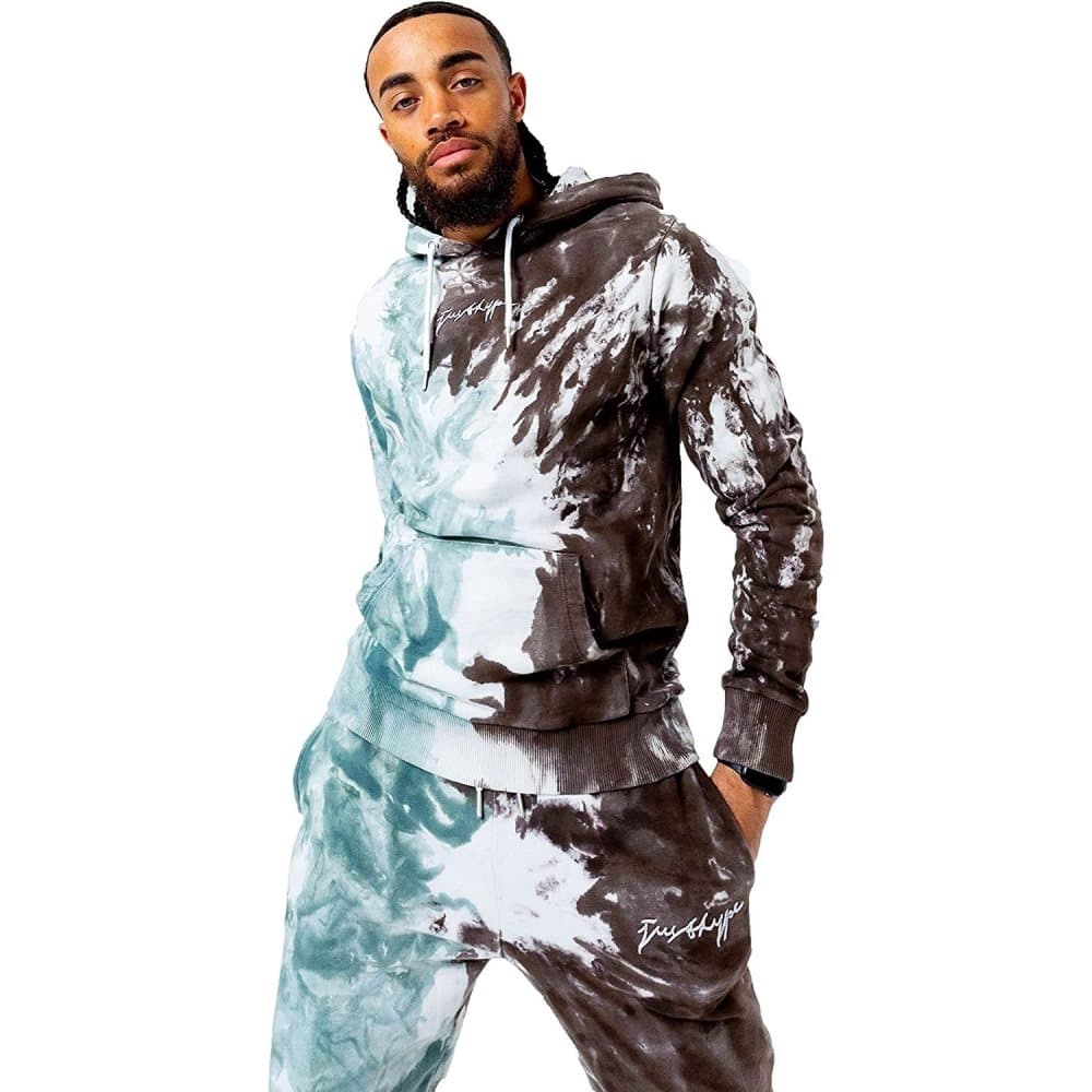 Hype Shore Dye Hoodie för män