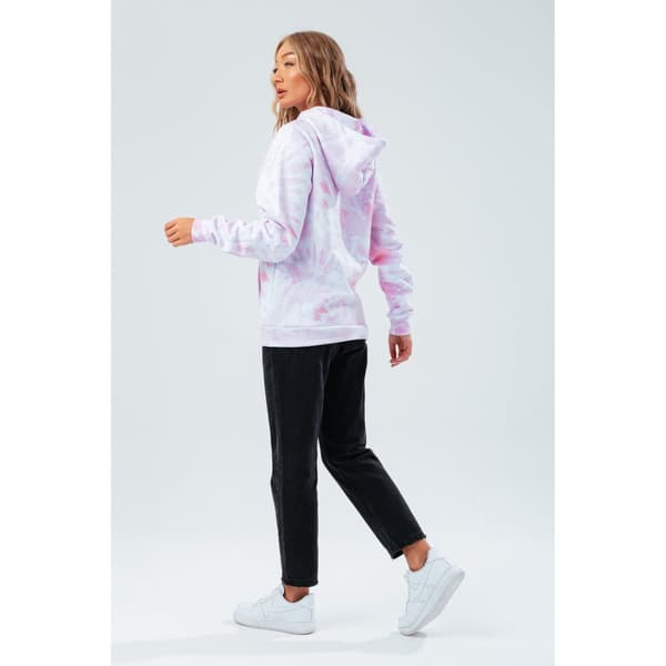 Hype Kvinnor/Damer Tie Dye Pullover Hoodie