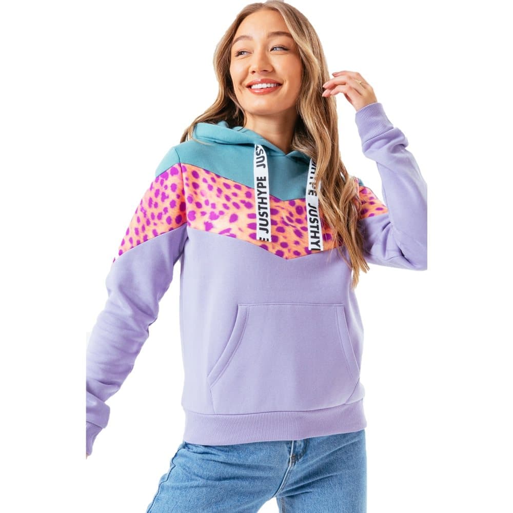 Hype Kvinnor/Damer Cheetah Pullover Hoodie