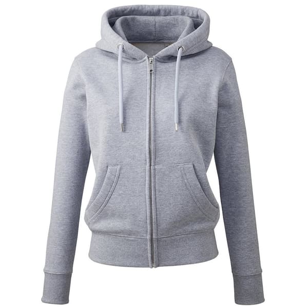 Anthem Kvinnor/Damer Organic Hoodie med hel dragkedja