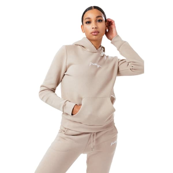 Hype Kvinnor/Damer Scribble Hoodie Grey 8 UK