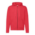 Miniatyrbilde 1 av 3: Fruit of the Loom Mens Classic Zipped Hoodie