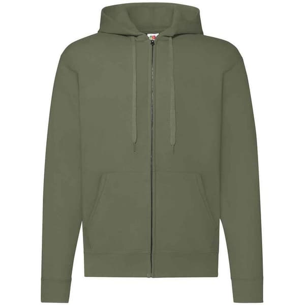Fruit of the Loom Mens Classic Zipped Hoodie