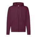 Miniatyrbilde 1 av 3: Fruit of the Loom Mens Classic Zipped Hoodie
