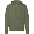Miniatyrbilde 1 av 2: Fruit of the Loom Mens Classic Zipped Hoodie