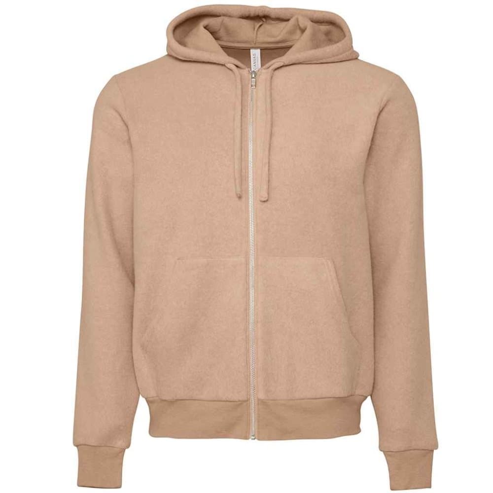 Bella + Canvas Unisex vuxen Suededed Hoodie