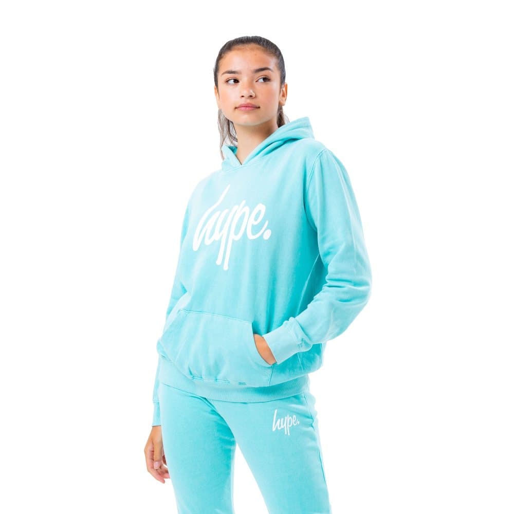 Hype Tvättad huvtröja för barn/barn