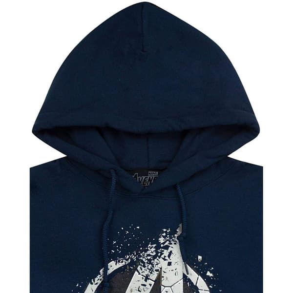 Avengers End Game Eroded A Logo Hoodie för män
