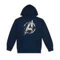 Miniatyrbild 1 av 5: Avengers End Game Eroded A Logo Hoodie för män