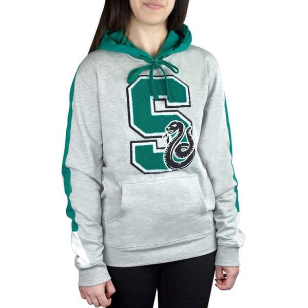 Harry Potter Unisex Slytherin S Patch hættetrøje