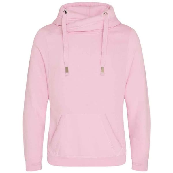 Awdis Unisex Adult Crossover Collar Hoodie