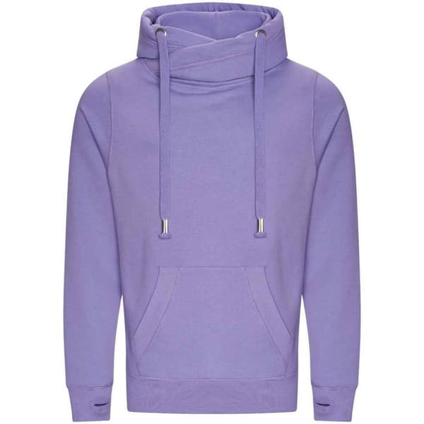 Awdis Unisex Adult Crossover Collar Hoodie