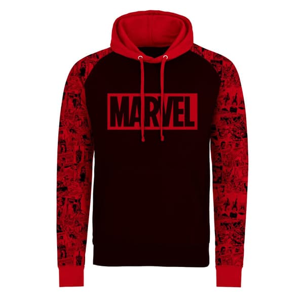 Marvel Comics Unisex Hoodie med logo til voksne