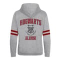 Miniatyrbild 2 av 2: Harry Potter Unisex vuxen Hogwarts Alumni Hoodie med full dragkedja för vuxna