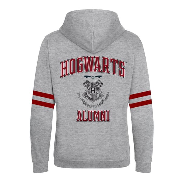 Harry Potter Unisex vuxen Hogwarts Alumni Hoodie med full dragkedja för vuxna